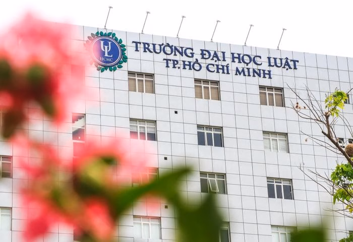 Đại học Luật TP.HCM - Điểm đến uy tín cho những ai đam mê ngành luật. Ảnh: Ulaw.