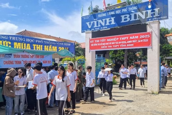 Công tác chuẩn bị cho kỳ thi tốt nghiệp THPT 2026 tại An Giang đang được triển khai khẩn trương. Ảnh: Trọng Nhân.