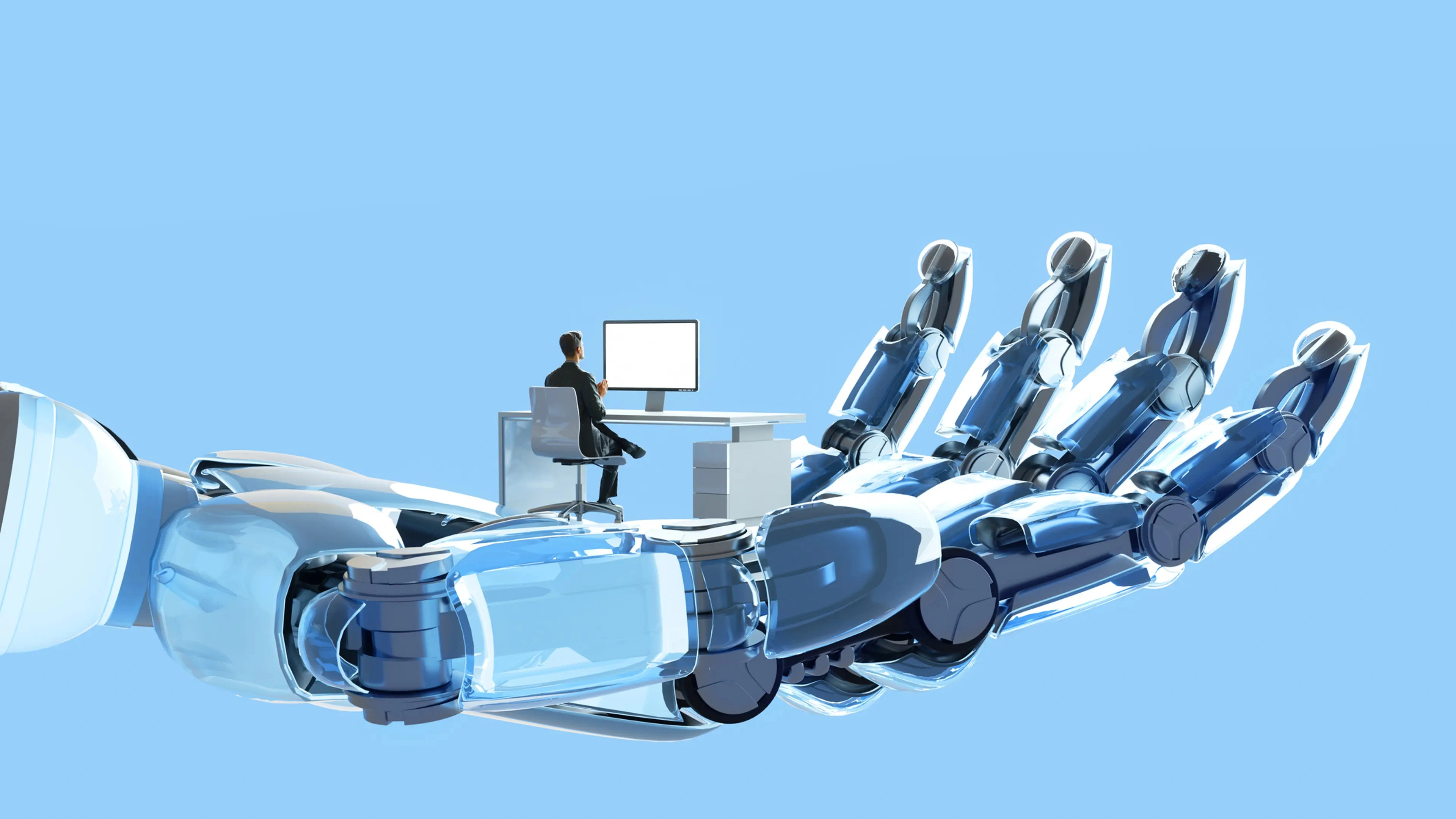 AI đóng vai trò là trợ lý đắc lực, giúp con người giải phóng khỏi các tác vụ nhàm chán để tập trung vào những giá trị cốt lõi (Ảnh: Getty).